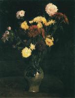 Gogh, Vincent van - Vase with Carnations and Zinnias